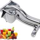 Lemon Squeezer Heavy Duty Juicer Hand Press Premium Quality Lemon Squeezer Manual Citrus Press Juice Extractor Lemon Lime Juicer Handheld Orange Juice Squeezer Fruit Juicer-Silver