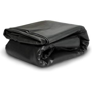 Aquascape PRO Grade 45 MIL EPDM Fish-Safe Pond and Fountain Liner, 12-ft x 10-ft, 120 sq ft, Black