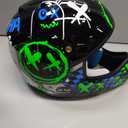 TRIANGLE Youth Kids Dirt Bike Helmet Full Face Motocross Helmet with Goggle & Gloves DOT/FMVSS-218 Approved Motorcycle Helmet