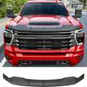 powoq Hood Protector Compatible with 2020-2026 Chevy Silverado 2500HD 3500HD Deflector Upgraded TPE Shield Hood Deflector Replacement for 2020-2026 Chevy Silverado Accessories