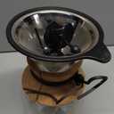 Bodum 34oz Pour Over Coffee Maker, High-Heat Borosilicate Glass with Reusable Stainless Steel Filter and Cork Grip - Made in Portugal