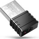 TECKNET Mouse Jiggler Undetectable USB Mover Device with 3 Modes, Color LED Indicator, Plug & Play to Keep PC Laptop Awake, One Button Control, No Interference (Black)