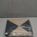 GarveeHome Checkered Easy Jute Runner Rug 2x6 Non-Slip Machine Washable Stain Resistant Indoor Outdoor Rugs for Living Room, Bedroom, Kitchen, Dining, Patio - Farmhouse Style Black (Black-checkerboard-1)