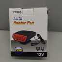 12V 150W Car Heater, Portable Car Heater Plug into Cigarette Lighter, 2 in 1 Fast Heating Defrost Defogger, Windscreen Defogger Window Defroster for Car