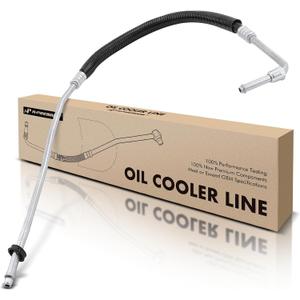 A-Premium Engine Oil Cooler Line Hose Assembly Compatible with Chevrolet Tahoe 1996-2000 K1500 Suburban K2500 K3500 GMC Yukon K1500 Cadillac Escalade