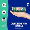 Chicken of the Sea Wild Caught Chunk Light Tuna, 5 Ounce Cans, 10-Count  High Protein 100% Classic Chunk Tuna in Water  Delicious, Easy, Nutritious Ready to Eat Meals (EXP 03/12/28)