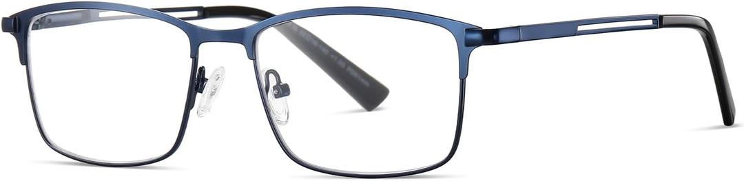 LKEYE Distance Nearsighted Glasses Blue Light Glasses Men Women Metal Spring Hinge Myopia Eyeglasses