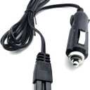 2 Pin Lead Car Cooler Box Mini Fridge Replacement Portable Extension Cord, 12V DC Car Cooler Power Cable, for Igloo,Wagan,Juggernog Cooler,Car Travel (1.8M)