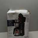 BLACK+DECKER 12-Cup Thermal Programmable Coffee maker, Brew Strength Selector, Auto-clean, Black and Silver