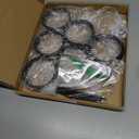 GeLive Small Tabletop Wine Rack 6 Bottles Triangle Freestanding Countertop Wine Bottle Holder Cabinet Pantry Wine Storage Stand Bottle Organizer for Coffee Bar Kitchen, Frosted Iron, Black