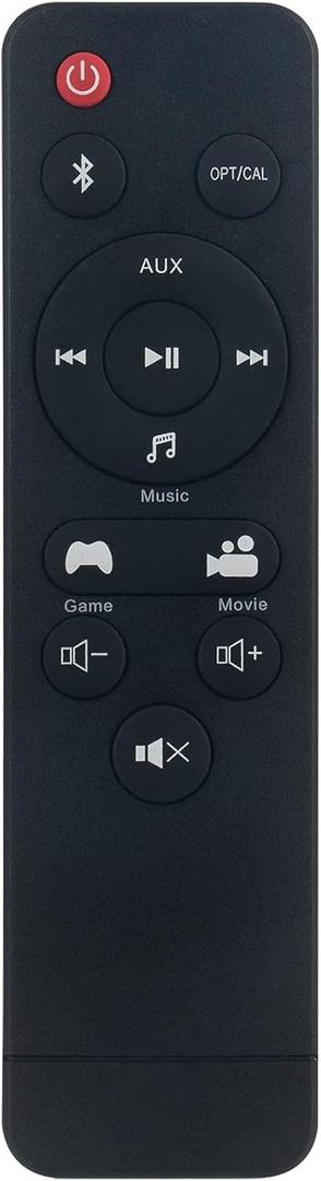 TT-SK023 16020442852 ONA18SB001 Replacement Soundbar Remote Control fit for ONN Sound Bar 100002635 100024201 100024204 100020788 100008045 100019624
