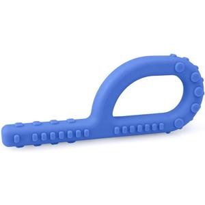 ARK Textured Grabber XXT Super Tough Sensory P Chew for Kids and Adults - Oral Motor Chewy Tool for Sensory Processing, Biting Chewing Therapy, Autism, Special Needs, or Any Need to Chew - Royal Blue