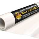 Dura-Gold Carpet Protection Film, 36-inch x 100-foot Roll, Clear Plastic Carpet Protector, Self-Adhesive Plastic for Temporary Stair, Rug, and Floor Protection