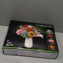 Flowers Bouquet Building Set - 12 Kinds of Flowers Botanical Collection and Decorative Home for Mother's Day, Birthdays, Gifts Ideal for 6+ Women Girls Adults, No Vase