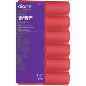 Diane Magnetic Roller - Red - 12 Pack