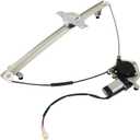 FINDAUTO Front Left Power Window Regulator with Motor Fit for 1998-2000 for Toyota RAV4