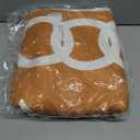 Boho Sofa Cover for Couch and Loveseat - Soft Chenille Furniture Protector for Dogs, 3 Cushion Couch Throw Cover, Pet Furniture Protector - Thick and Washable (Large:71"x118", Tassel Orange)