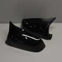 2PCS Car Side Rear View Mirror Guard Cover Caps Trims Exterior Decoration Accessories for Toyota Camry 2018-2026 (Piano Black)