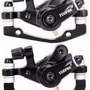 Bike Mechanical Disc Brake Caliper Caliper Cycling Part Rust Bike Outdoor - Front F160 R140, 1 Pair