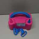 DECOCKRAT Balloon Pump - Electric Dual Nozzle Air Pump for Balloon, Portable Balloon Blower Save Time and Effort, Inflator for Parties & Decorations - 110V-120V, 600W, BluePink