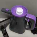 Steam Cleaner Handheld: 1200W Fast 10-Sec Heat-Up-750mL (25oz) Tank-No Cooling-Refill Anytime-Lockable Steam Trigger-14-Piece Kit Hand Held Steamer for Home Car Grout Tile Cleaning Grey