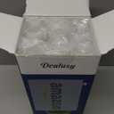 Dealusy 360 Set 1 oz Jello Shot Cups with Lids, Sturdy & Food Safe Disposable Plastic Portion Condiment Dipping Sauce Cups, Small Containers for Salad Dressing