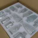 Aheroi 32 Pcs Bud Vase Set, Clear Vases for Centerpieces, Cute Glass Bud Vases Small Vases for Flowers, Mini Vase Flower Vase Set for Wedding Decorations, Room Office Table Decor