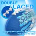 SOAK 9-Inch Water Football Waterproof Foam Ball for Pool, Beach & Lake Games, Kids Ages and Adults, Outdoor Family Toy