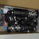 2 Pack 0.5FT Fat Whip Lights, LED Whips with App & Remote Control, Spiral RGB Chasing Lighted Whips with Rocker Switch, Whip Lights for Side by Side SXS UTV ATV RZRCan-Am X3 Off-Road