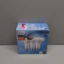 PHILIPS LED 65W BR30 3-Pack Ultra Efficient Soft White Light Bulbs (3000K) 650 Lumen (4.5W = 65W)