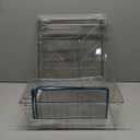 Vtopmart 3 Pack Stackable Storage Drawers, Easily Assemble Acrylic Bathroom Under sink Organizers, Clear Plastic Storage Bins for Closet, Cabinet, Pantry, Medicine Organization