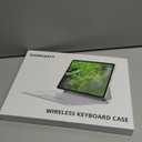 for ipad Pro 13 inch Case with Keyboard (M5 2025 / M4 2024), Magic Keyboard with Pencil Buckle, 11 Colors Backlight, Stain-Resistant Surface, Multi-Touch Trackpad, Magnetic Stand, Black