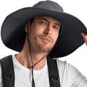Sun Hat: UPF 50+ Protection, Grey, XL-XXL