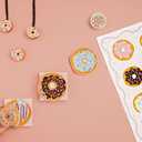 Jubilee Doughnuts Dishes Set of 2 (DIA5in, Donuts)