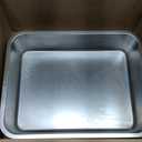 WENBOKMIN Stainless Steel Cat Litter Box - Litter Box for Cats - Easy to Clean, Never Absorbs Odor, Stains, or Rusts - Silver (17.7" L x 13.5" W x 4" H)