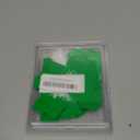 Uniclife 200 Pcs Price Tags with String Attached 1 3/8" x 7/8" Writable Green Hang Tags String Tag for Pricing Clothing Jewelry Price Display Labels Blank Merchandise Marking Paper Tag