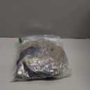 Gionforsy 1920s Mens Costume Gatsby Gangster Vest Fedora Hat Suspenders Bow Tie Costume Accessories Set (Large, Light Coffee)