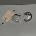 2PCS Purse Hook for Table Purse Hanger for Desk Portable Desk Bag Hook Non-slip Purse Holder for Table High-Strength Alloy Material for Durability Hangers for Table for Heavy Loads (Black and Gray)