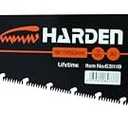 HARDEN Tools 18" (455mm) Pro Hand Saw – #65 Mn Steel Blade, Heat Treated, HRC >54 Teeth Hardness, 3-Sided Grinding Teeth, Soft TPR Handle
