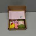 WaldyWop Crochet Kit for Beginners - 8 Flower Bookmarks Knitting Kit w/Step-by-Step Video Tutorials & Soft Yarn, Hook - Wobbles DIY Art Craft Kit for Adults, Birthday Gifts for Women Teen