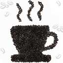 Reallnaive 1000g Fake Coffee Beans Decorations Bulk 3000 Pcs Mini Resin Artificial Coffee Beans Vase Fillers Party Table Centerpieces Crafts Home Kitchen Shop Cabinet Display Decor Photography Props