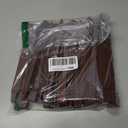 30 PCS Brown Landscape Edging Garden Stakes, 10 Inch Landscaping Anchoring Spikes Heavy Duty Plastic Garden Netting Ground Stakes Brown for Edging & Terrace Board