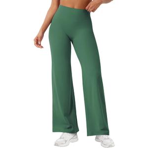 YEOREO Workout Leggings Womens No Front Seam Straight Leggings 29" High Waist Buttery Eddiy Gym Yoga Pants M