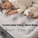 OlarHike Air Mattress Queen Built-in Pump, 20" H Inflatable Mattress,700LBS