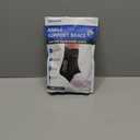 Slim-Fit Ankle Brace for Sprained Ankle, Quick Lace Up Ankle Support for Women Men with 2 Auto-Shaped Pads, Air Fabric Cool Ankle Stabilizer for Injury Recover, Running,Sports, XL (14-15)