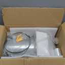 6 inch Dryer Vent Cover Outside,Outdoor Galvanized Steel Hooded Wall Vent with Screen and Damper,Exterior Air Vents Cap for Dryer/AC Extractor Vents Kitchen Range Hood Ventilation/Exhaust