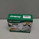 CAPMESSO Disposable Coffee Paper Filters Replacement Kerig Filter Compatible with Reusable Single Serve Pods Keurig Coffee Maker-300 Count (Natural)