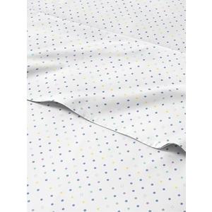 Kids Queen Size Polka Dots Bed Sheets - 4 Piece Kids Dots Sheet Set - Spotty Patterned Bedding - Soft & Cozy - Breathable & Machine Washable - Multicolor Bed Set for Boys, Girls, Teens and Toddlers