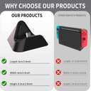 Charging Dock for Nintendo Switch 2, Portable Charger Base Station, Compact and Easy for Travel, Replacement for NS 2 Dock,Triangle Switch Console Holder