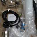 Delta Kate Brushed Nickel Kitchen Faucet with Pull Down Sprayer and Soap Disperser, Modern Two Hole Kitchen Sink Faucet, Single Handle, Stainless 16970-SSSD-DST